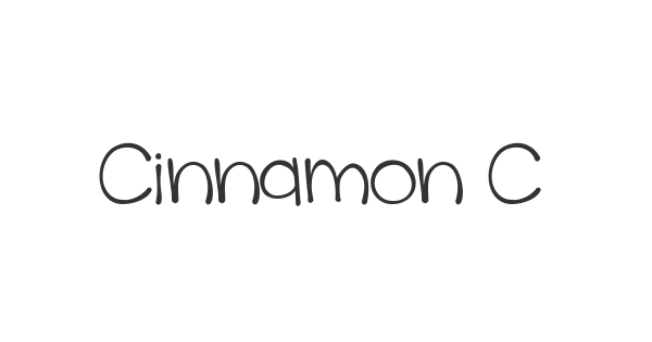 Cinnamon Cake font thumb
